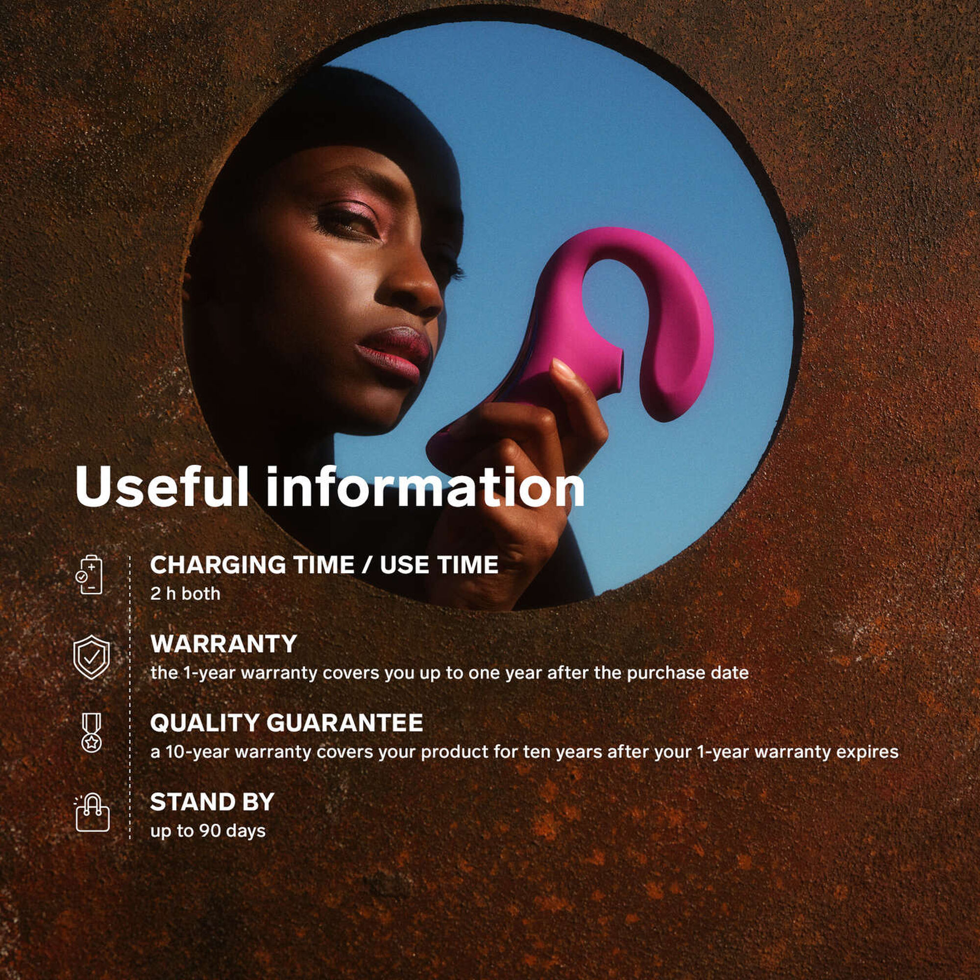 Estimulador Duplo Enigma Cruise Deep Rose