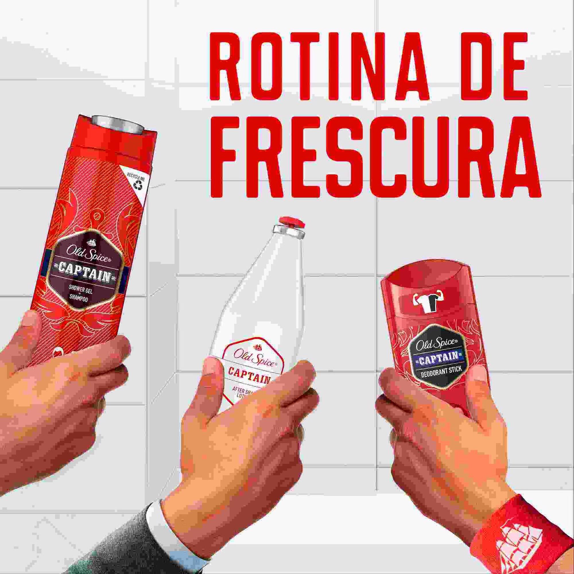 Gel de Duche Captain 3 em 1