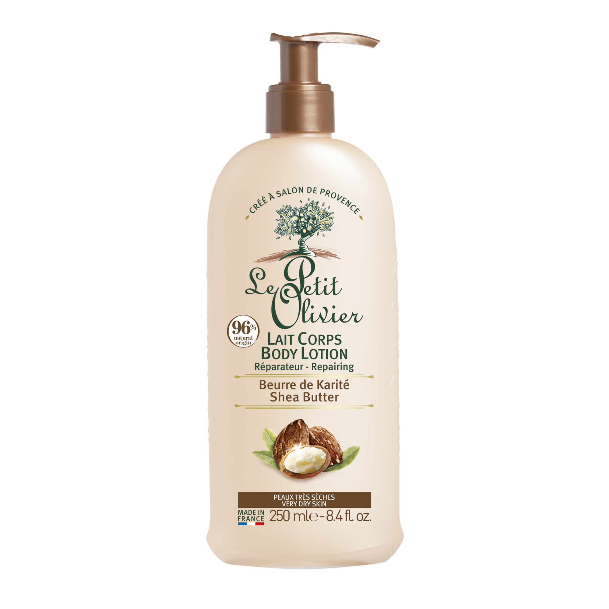 Loção de Corpo De Manteiga de Karité