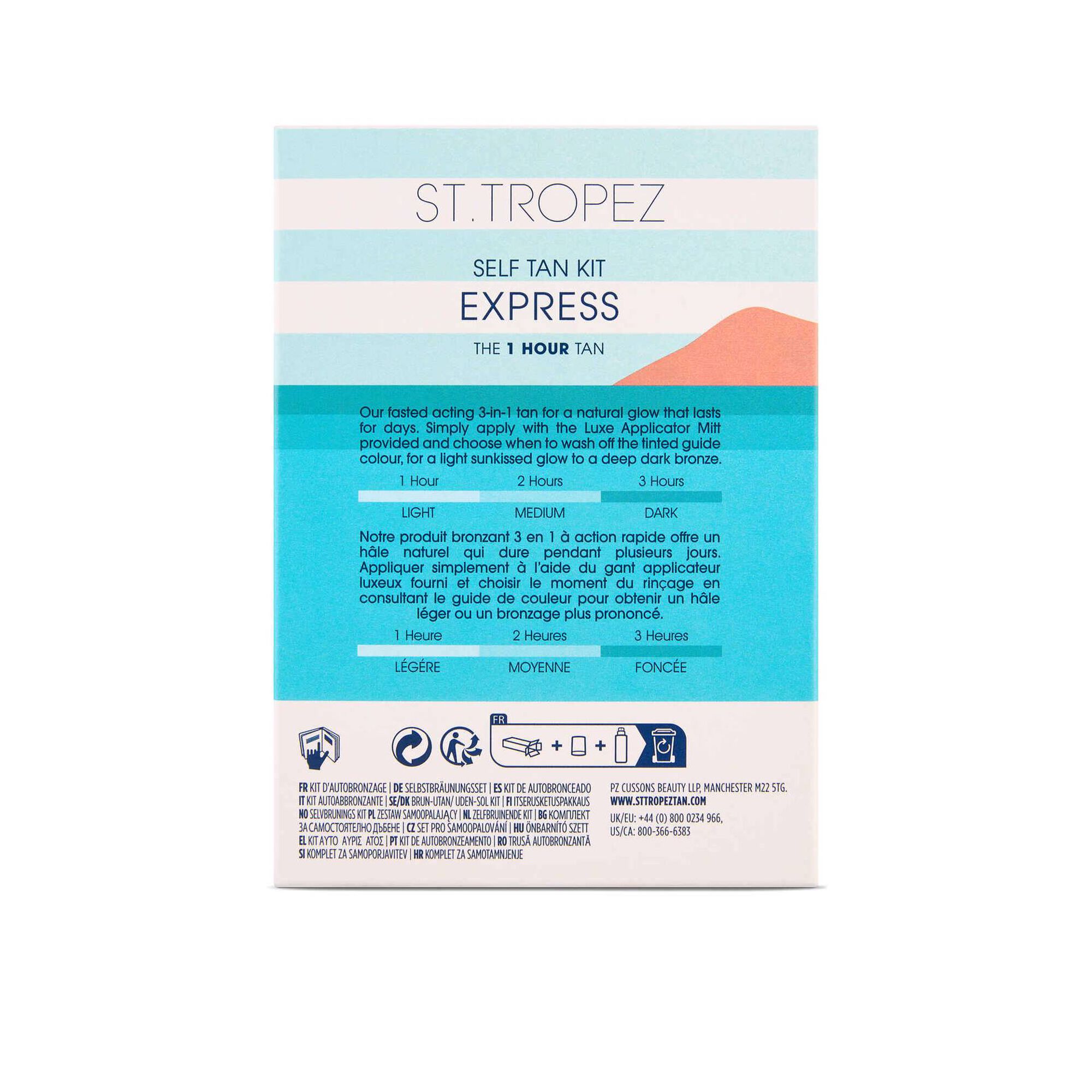 Seft Tan Kit Mini Express The 1 Hour Tan