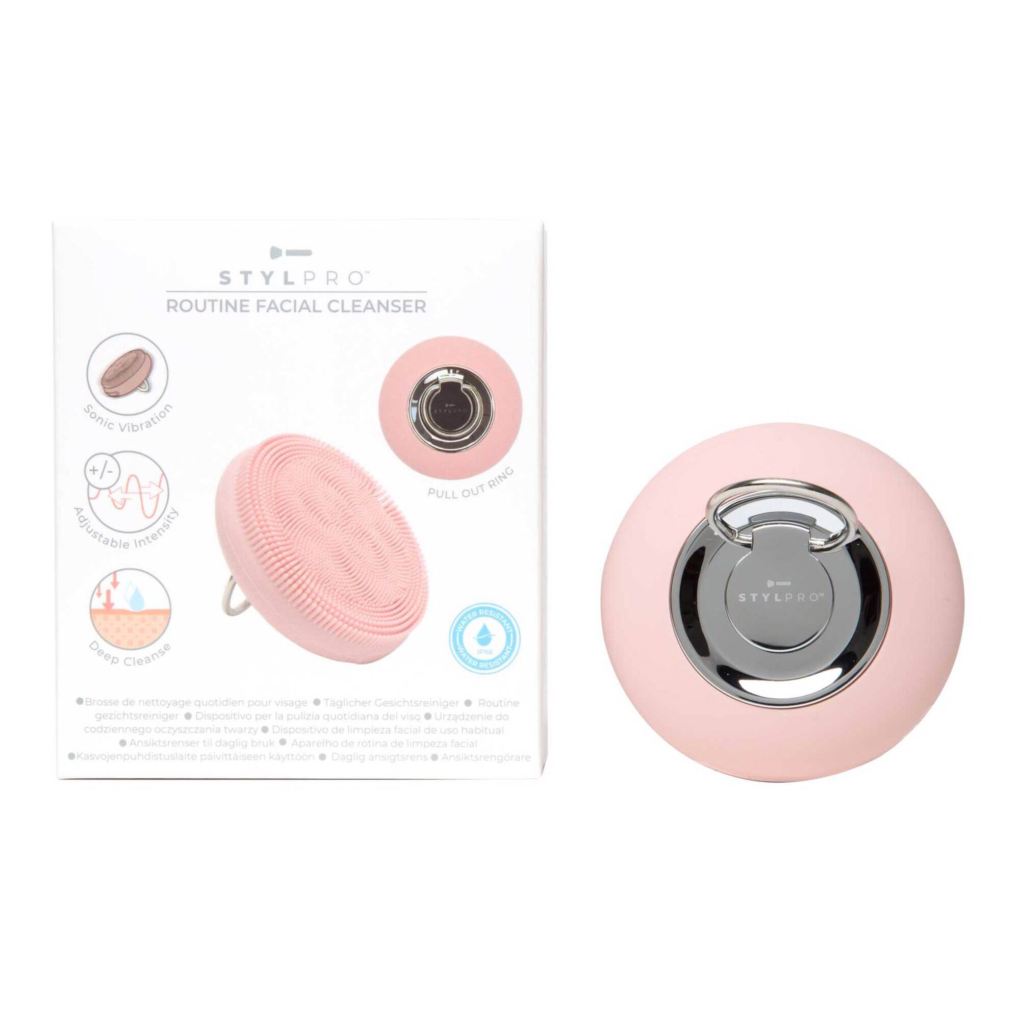 Routine Facial Cleanser Scrub Brush