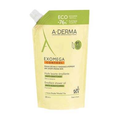 Exomega Control Emolient Shower Oil Wells Image 1