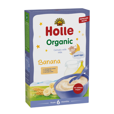 Papa Bebé Biológica de Banana + 6 Meses    Wells