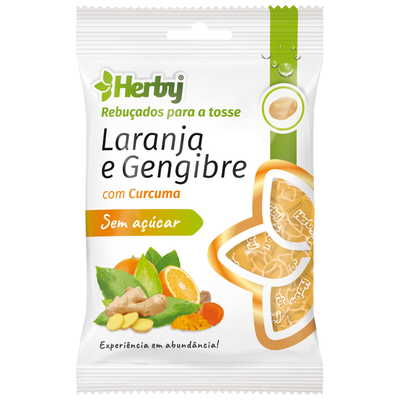 Rebuçados para a Tosse Laranja e Gengibre