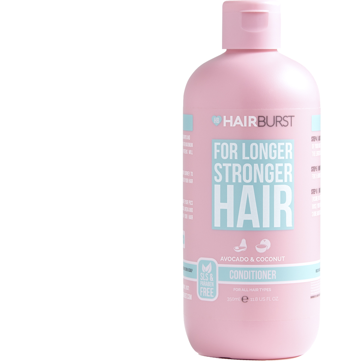 Amaciador Abacate e Côco Hairburst 350 ml