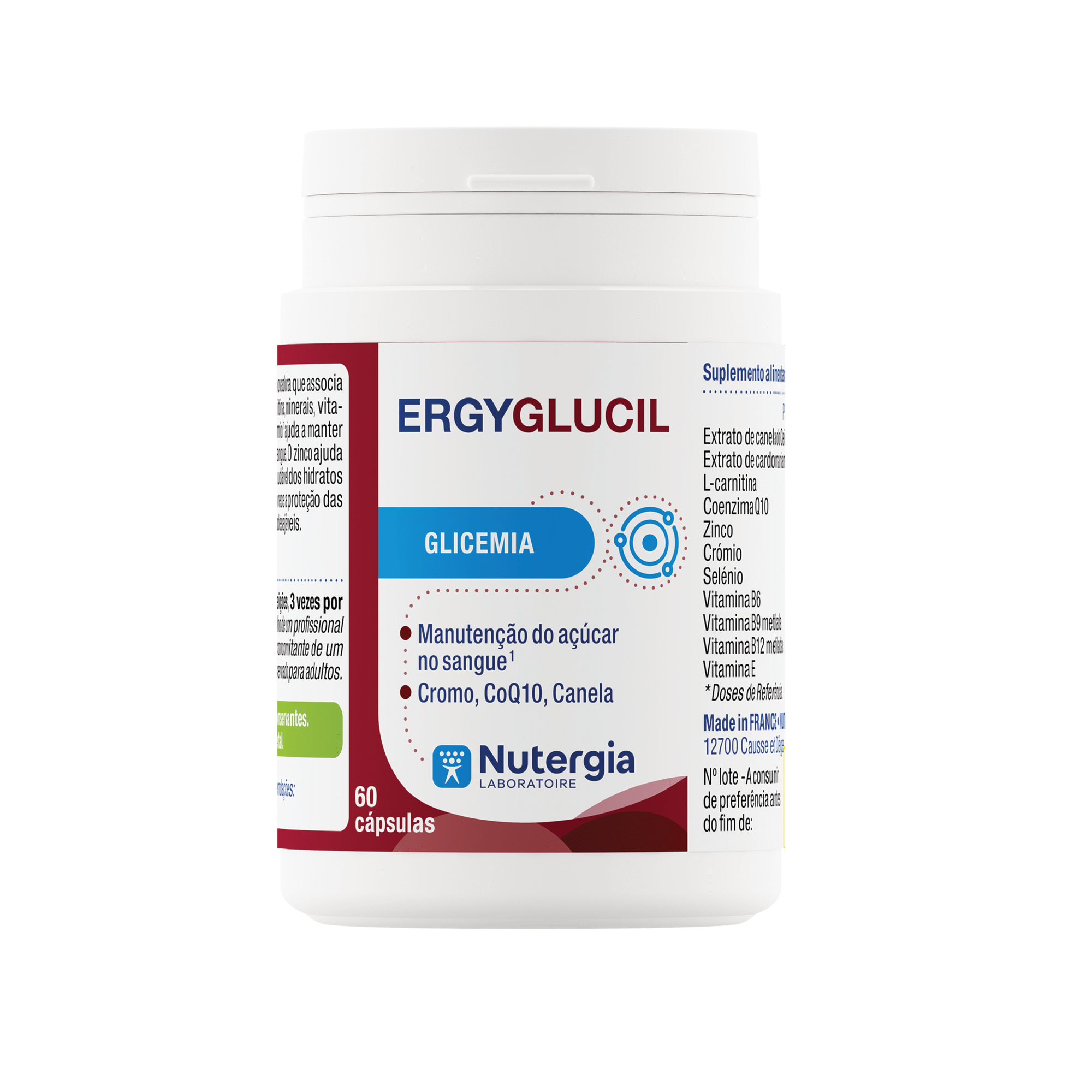 Ergyglucil Glicemia Cromo e CoQ10
