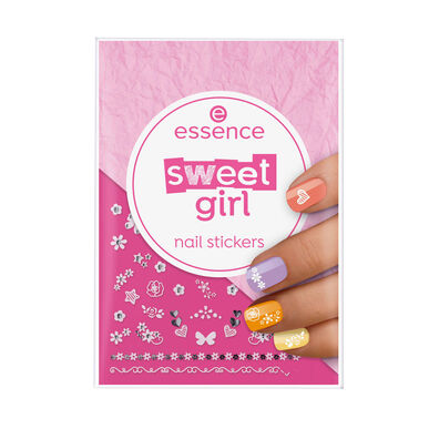 Stickers Sweet Girl Nail Wells