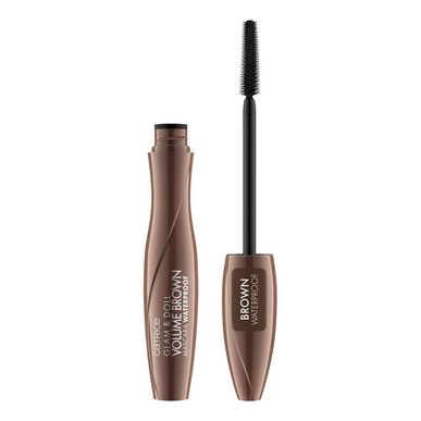 Glam Doll Volume Brown Mascara Waterproof Wells Image 1