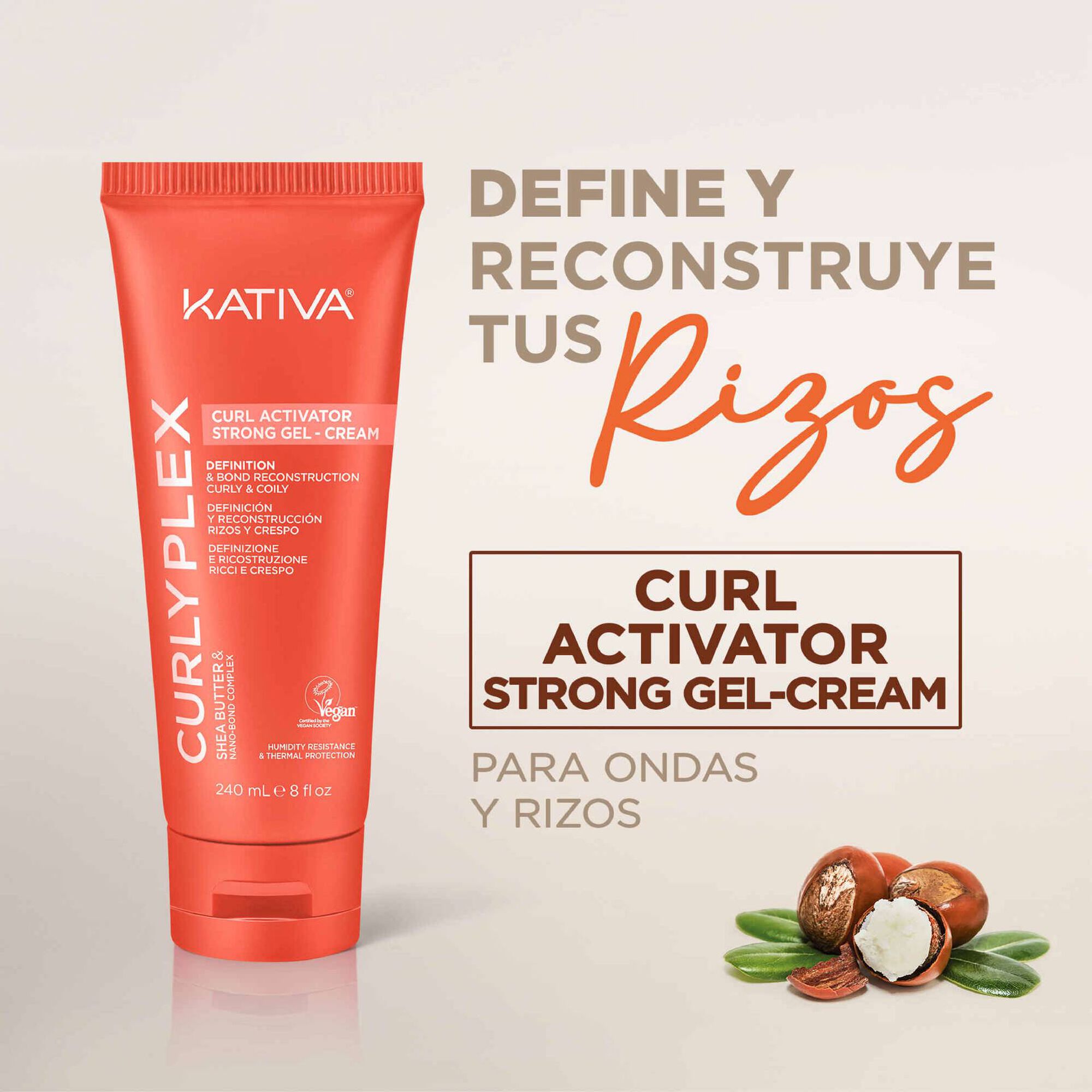 Curly Plex Curl Activator Strong Gel Cream