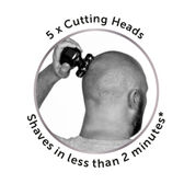 RX5 Ultimate Head Shaver XR1500 Wells Image 8