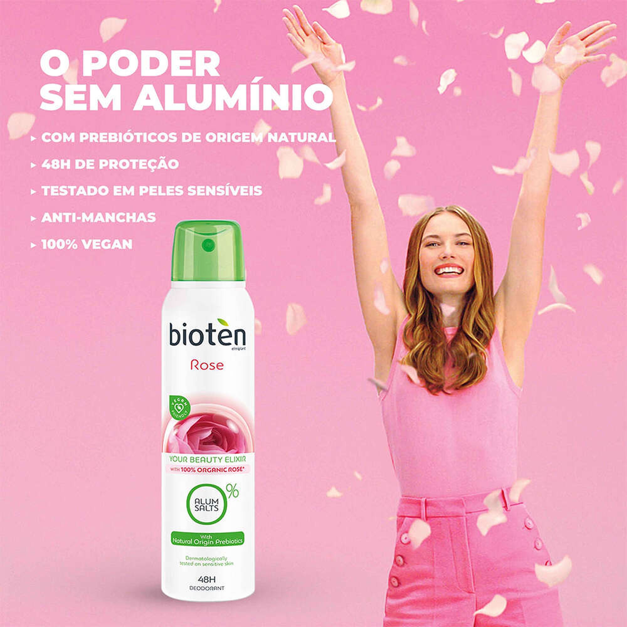 Deo Spray Rose 0% Alu