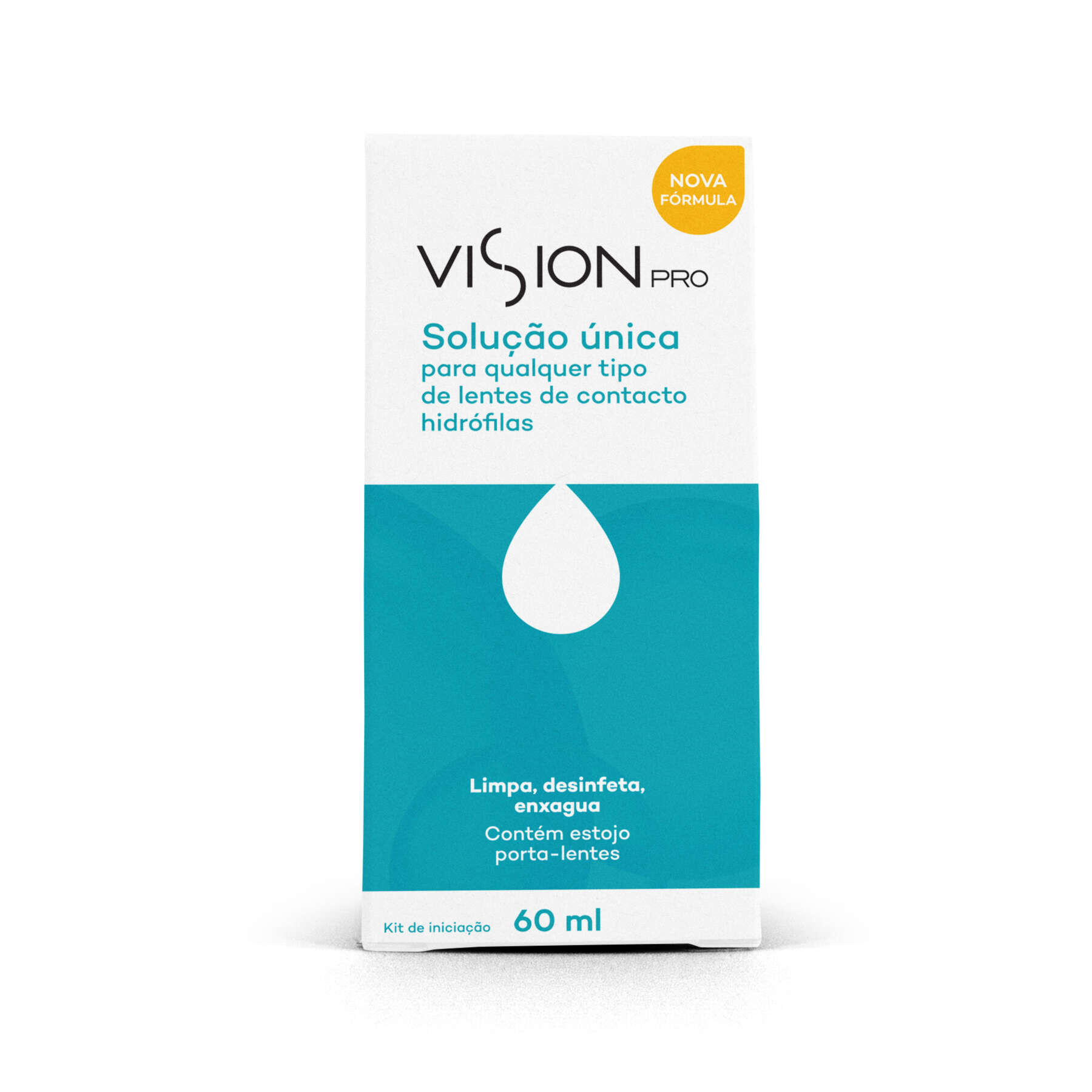 Líquido Limpeza Lentes de Contacto Hidrófilas Vision Pro