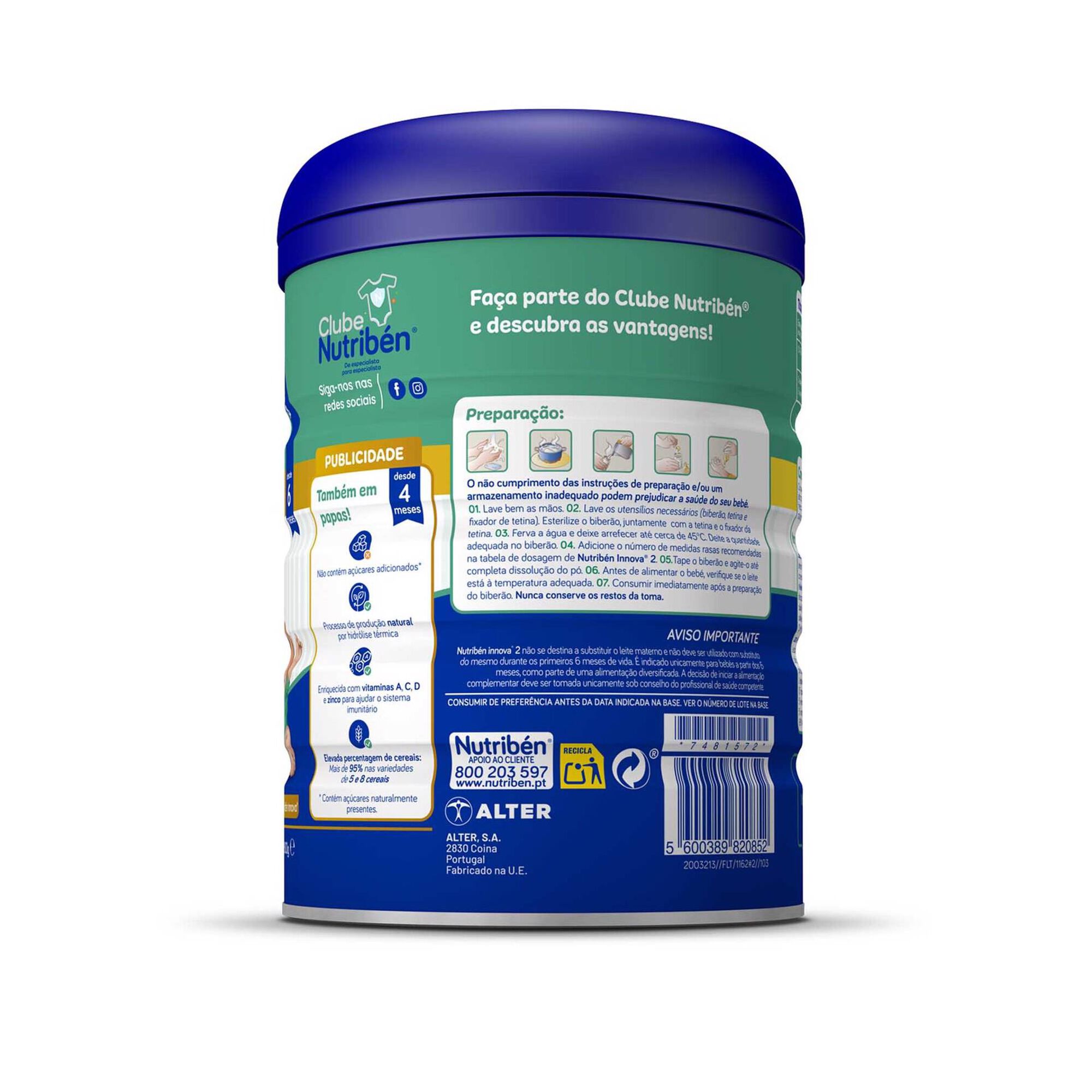 Leite Lactentes 2 Innova