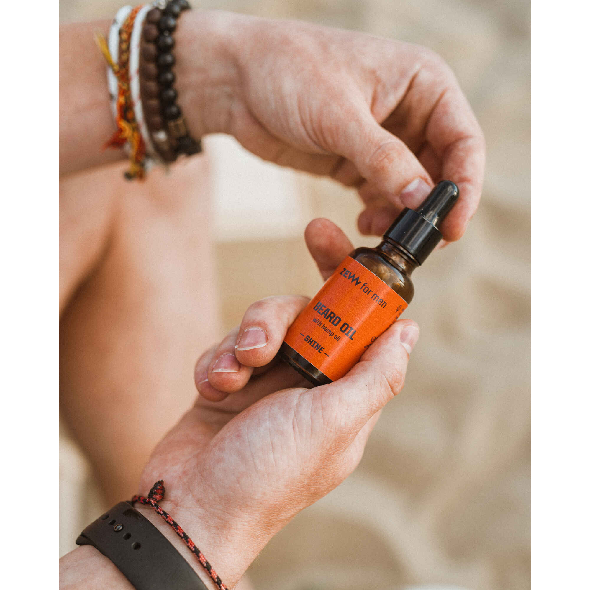 Óleo Barba Revitalizante Men Beard Oil Shine