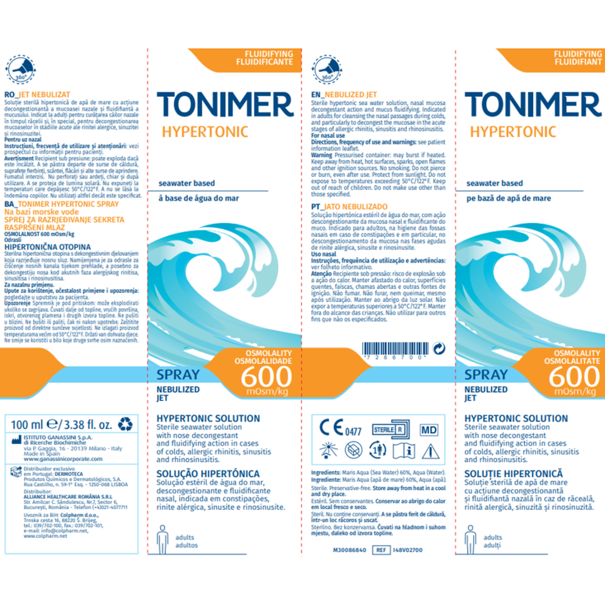 Spray Hypertonic Solution