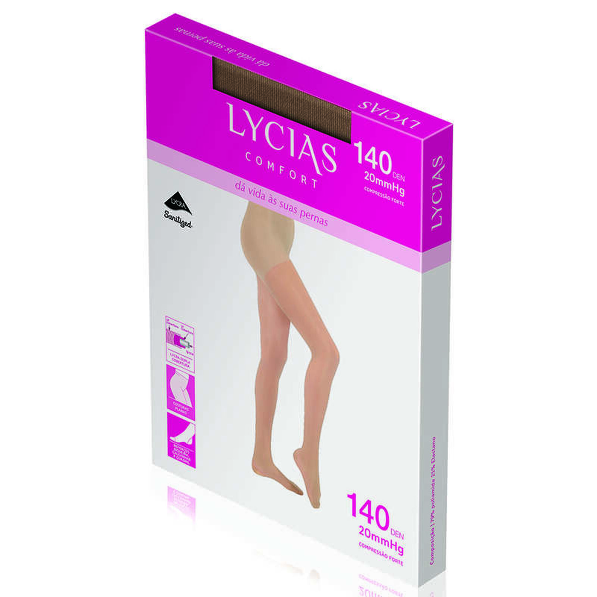 Collants Descanso Comfort 140 Preto Tam.2