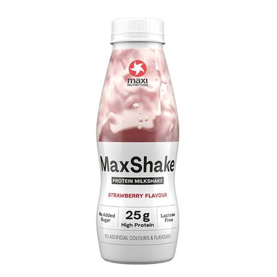 Milkshake de Morango Proteína MaxShake Milkshake de Morango Proteína MaxShake
