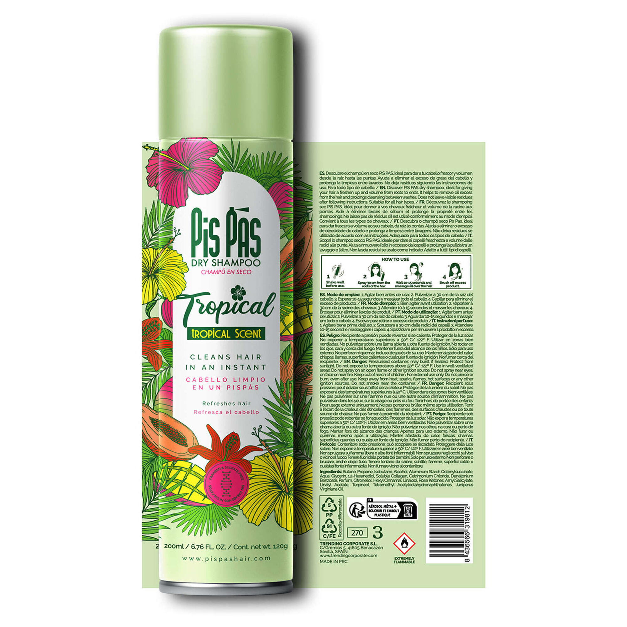 Dry Shampoo Tropical Scent