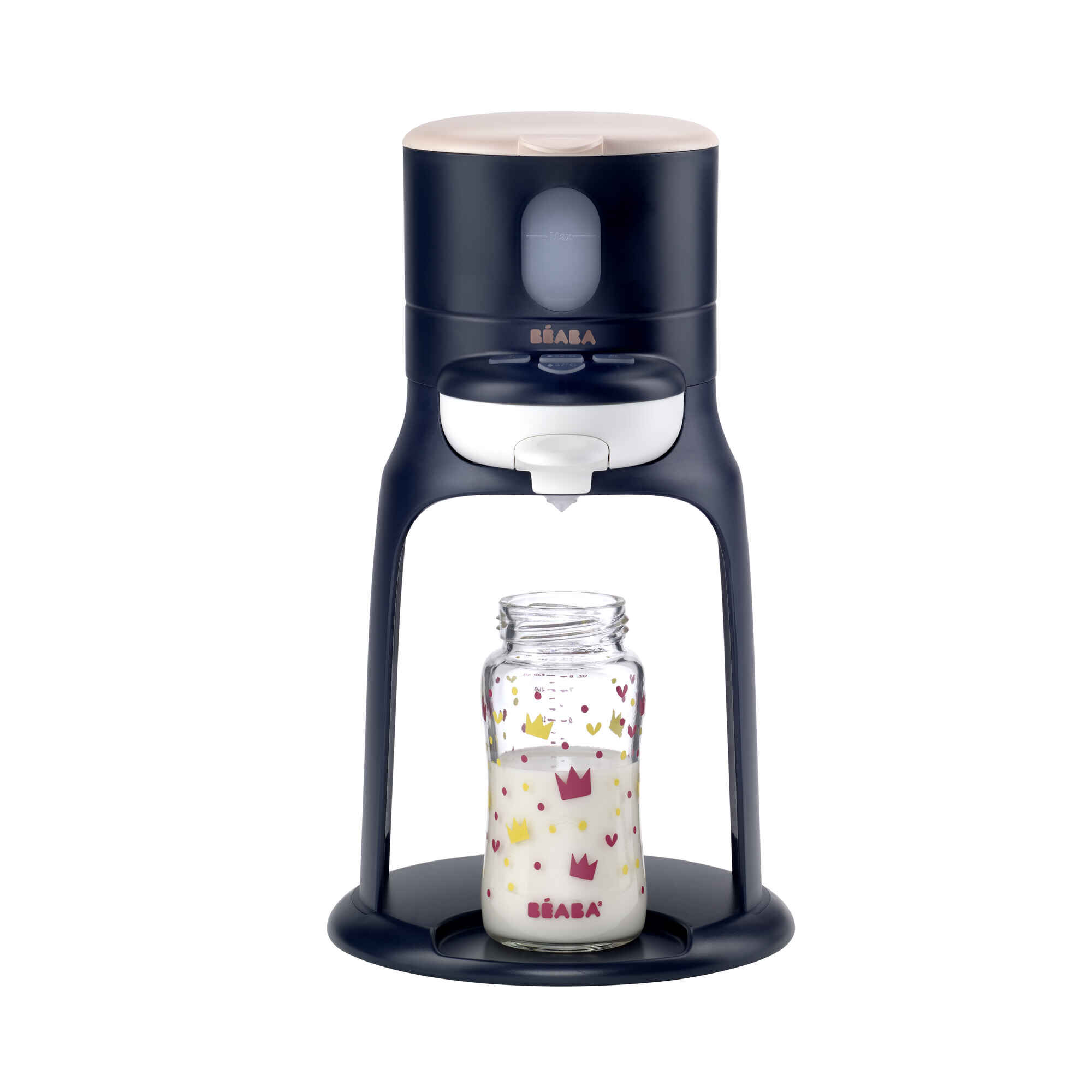 Bib Expresso Heats Water in Bottle Night Blue