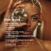 Estimulador Clitóris Soraya Wave Midnight Blue Wells Image 6