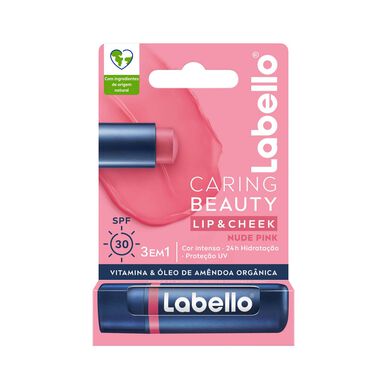 Caring Beauty Lip & Cheek Nude Pink SPF30 Wells Image 1