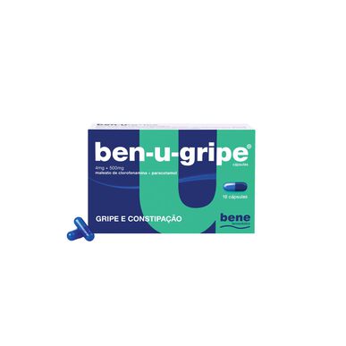 Bem-u-gripe 4mg + 500mg Wells