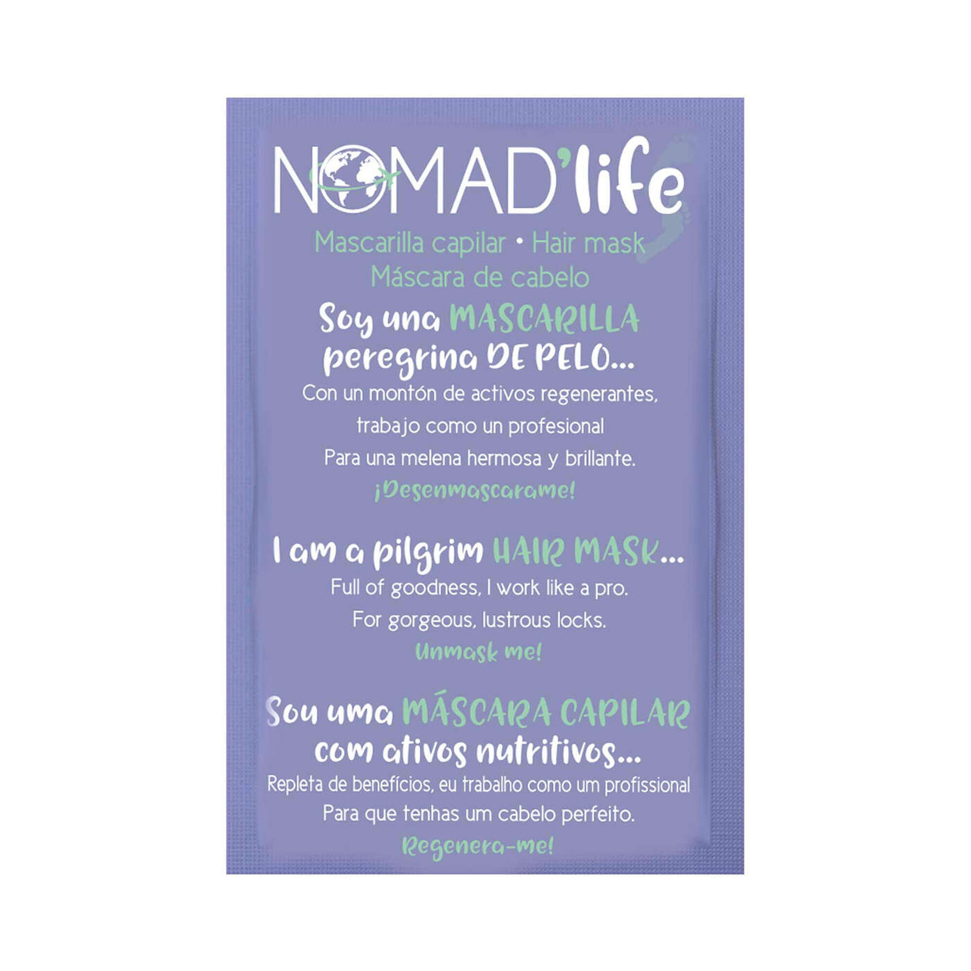 Máscara de Cabelo Nutritiva em Saquetas