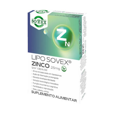 Lipo Sovex Zinco 25mg Wells Image 1