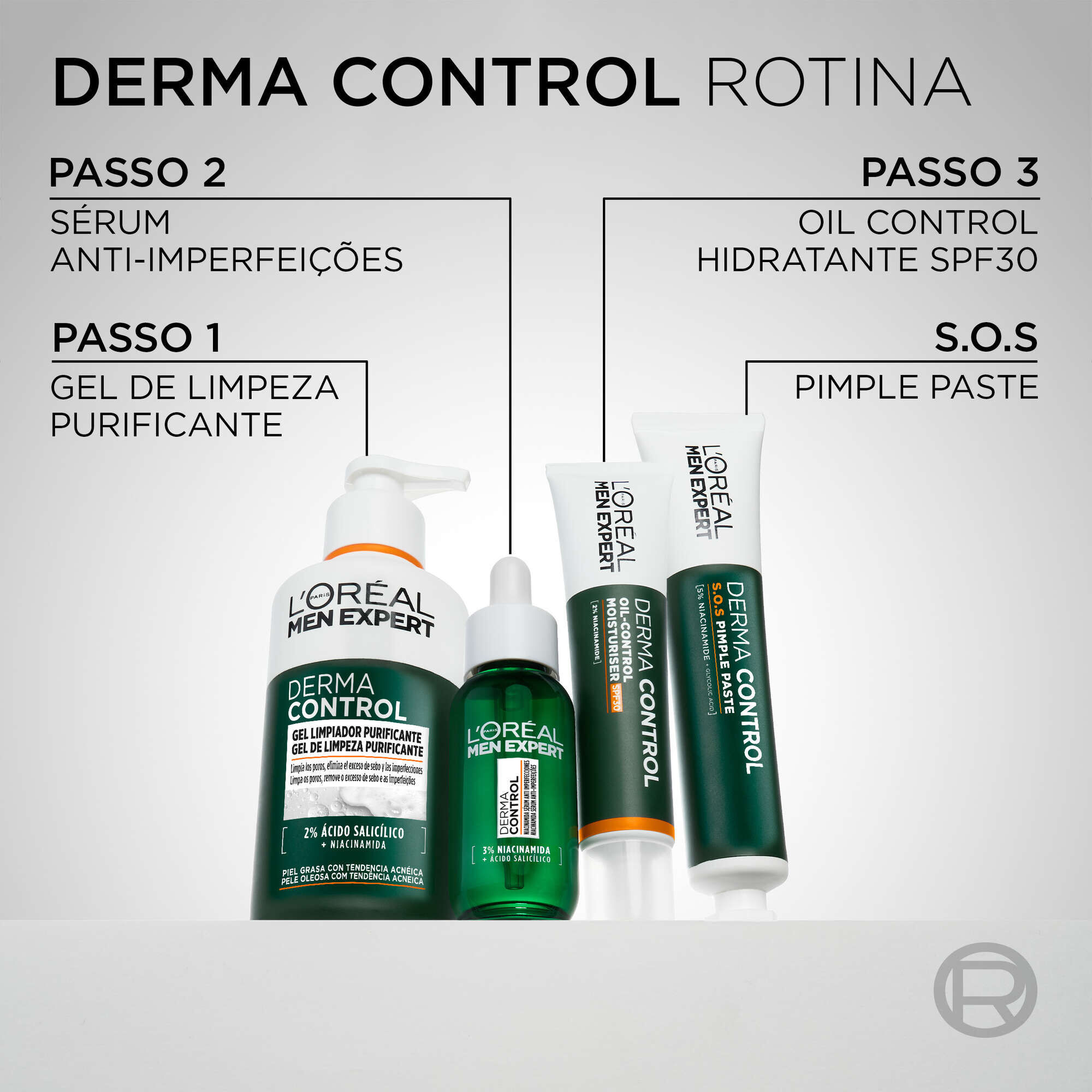 Derma Control Gel Limpeza Purificante
