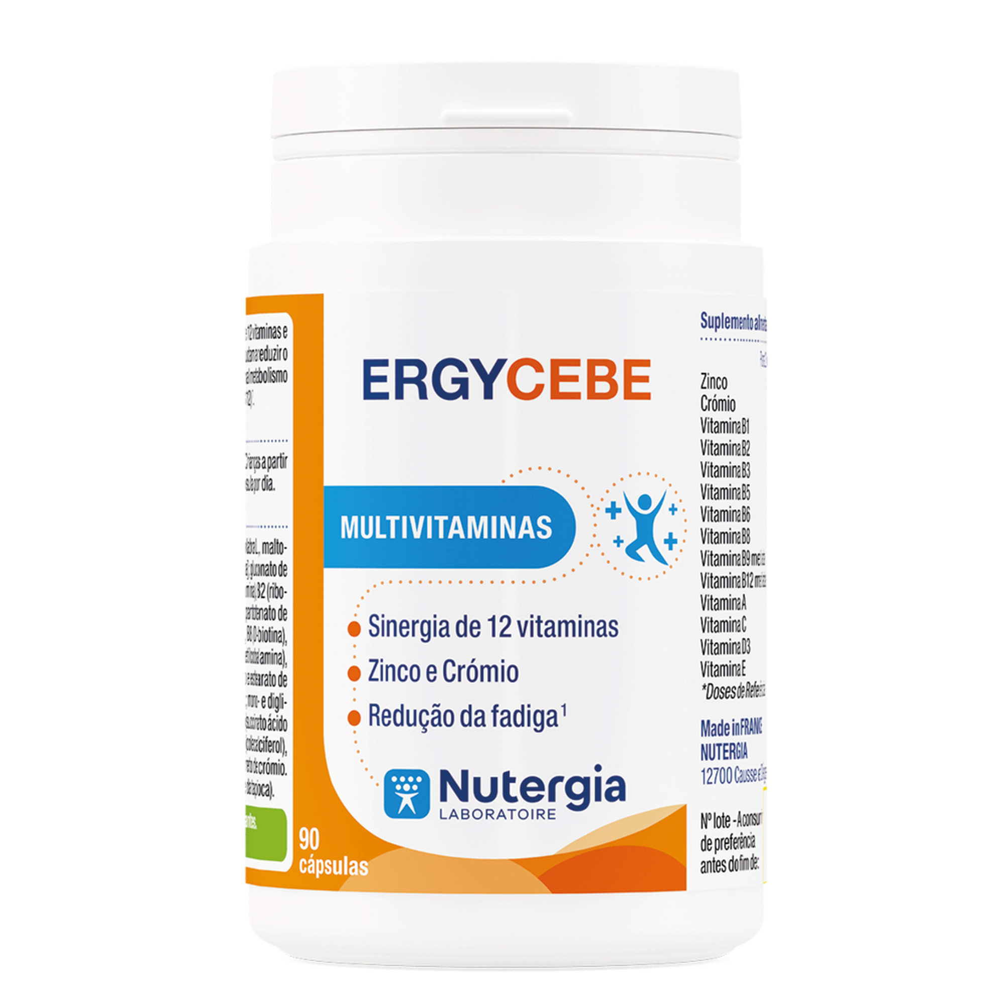 ErgyCebe Multivitaminas Zinco e Crómio