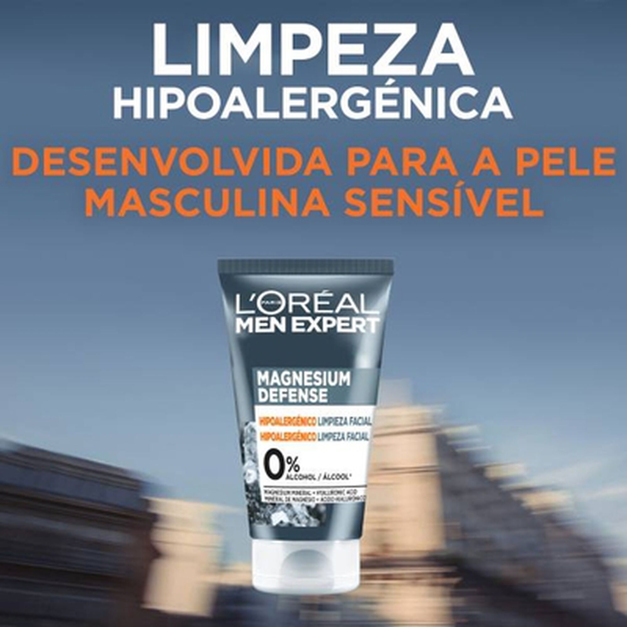Magnesium Defense Hipoalergénico Limpeza Facial