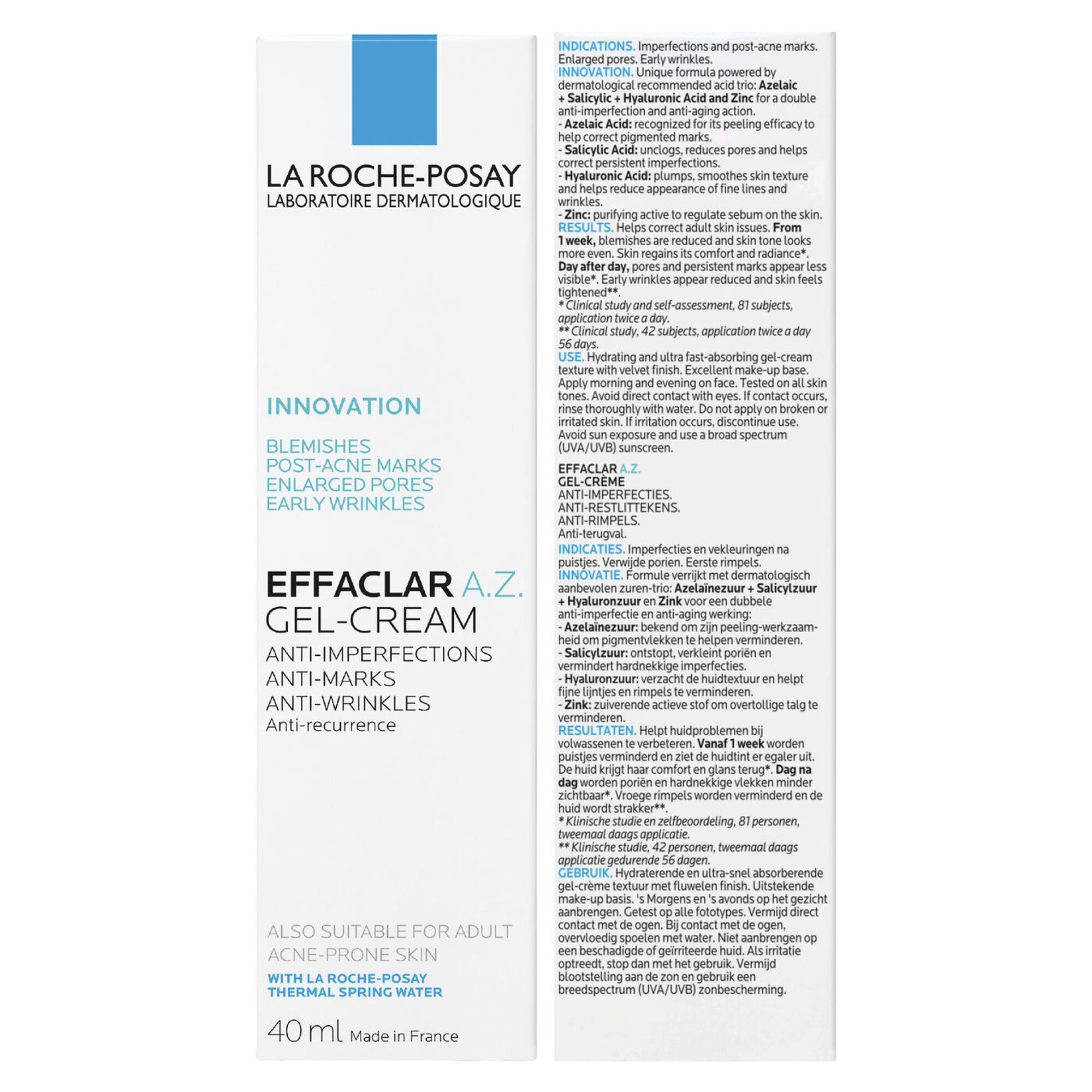 Effaclar A.Z. Gel-Cream Anti-Imperfections