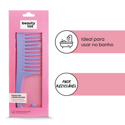 Pente de Desembaraçar Banho Lilás