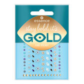Autocolantes de Unhas Stay Bold Gold Wells Image 1