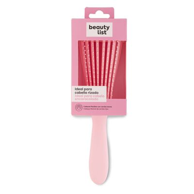 Escova de Cabelo Polvo Rosa