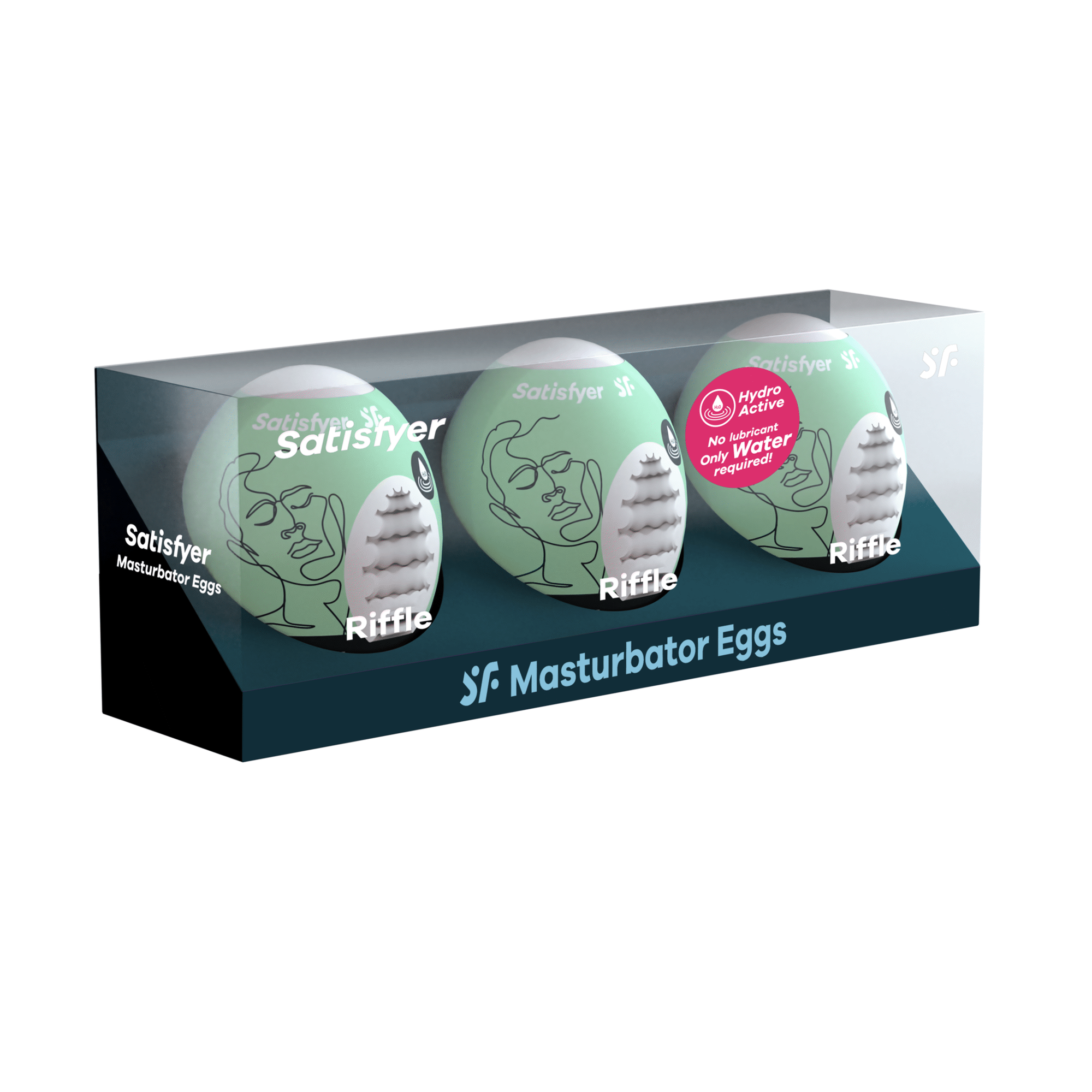 Pack Masturbador Masculino Egg Riffle