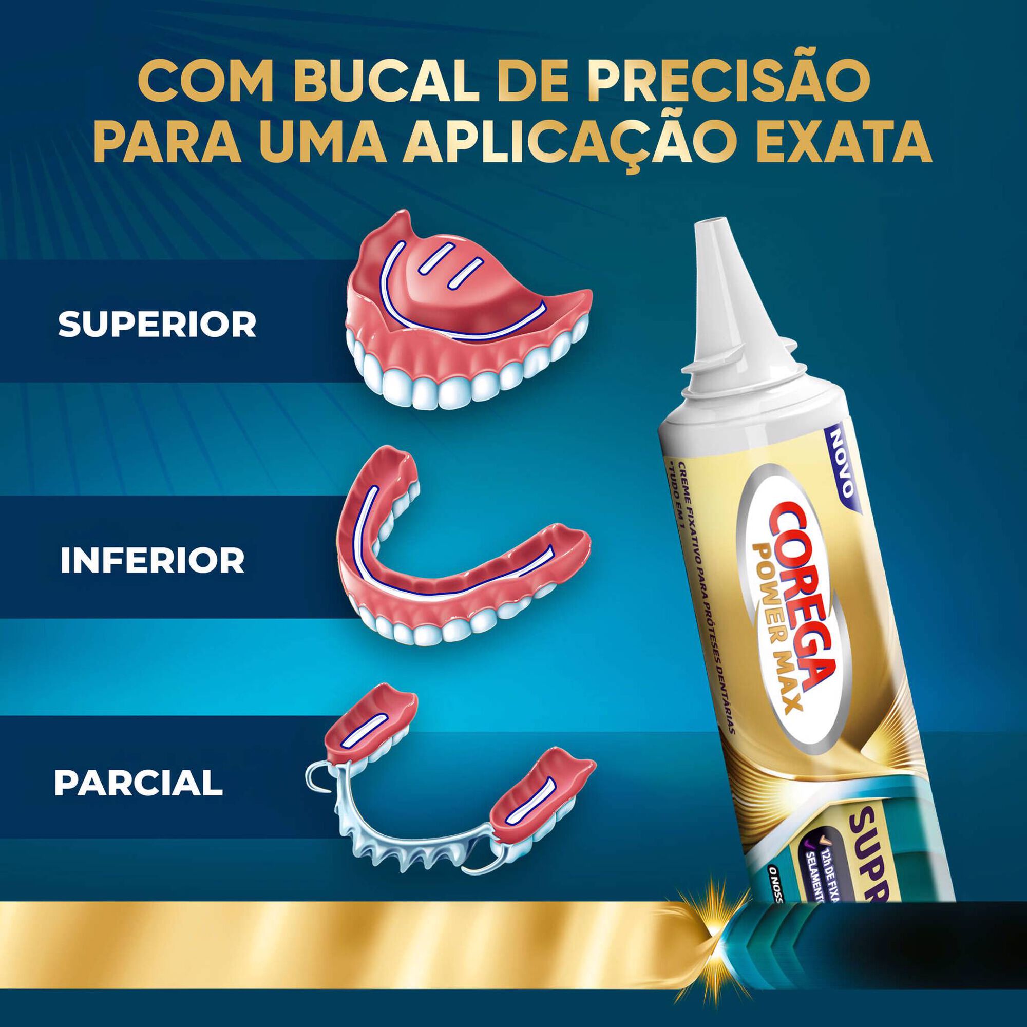 Creme Fixador Próteses Dentárias Supreme