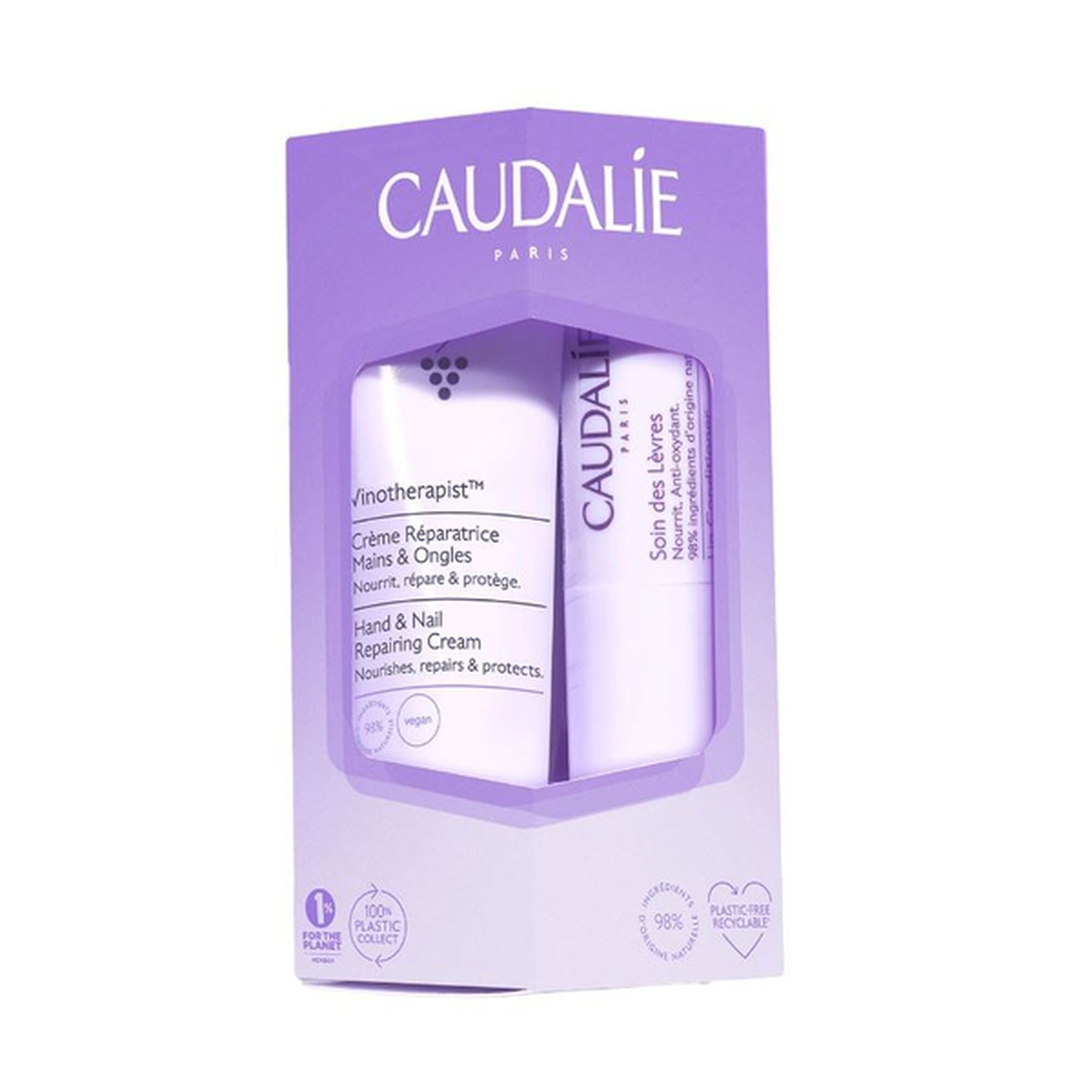 Duo Creme Mãos e Stick Lábios Vinotherapist