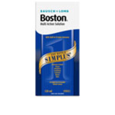 Líquido Limpeza Para Lentes De Contacto Boston Simplus Wells