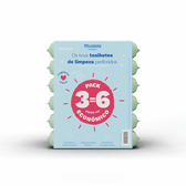 Toalhitas de Limpeza Perfumadas para Bebé Wells