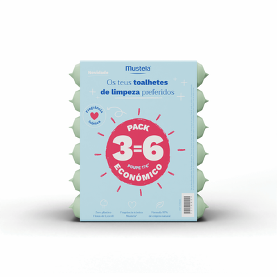 Toalhitas de Limpeza Perfumadas para Bebé