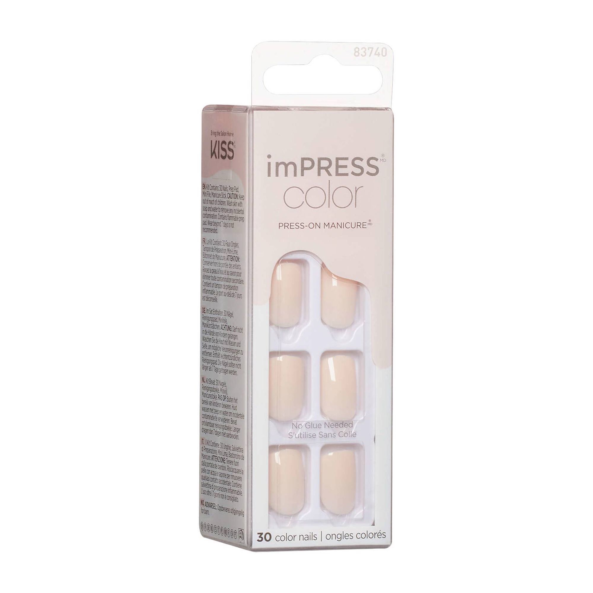 Unhas Postiças imPRESS Nails Point Pink