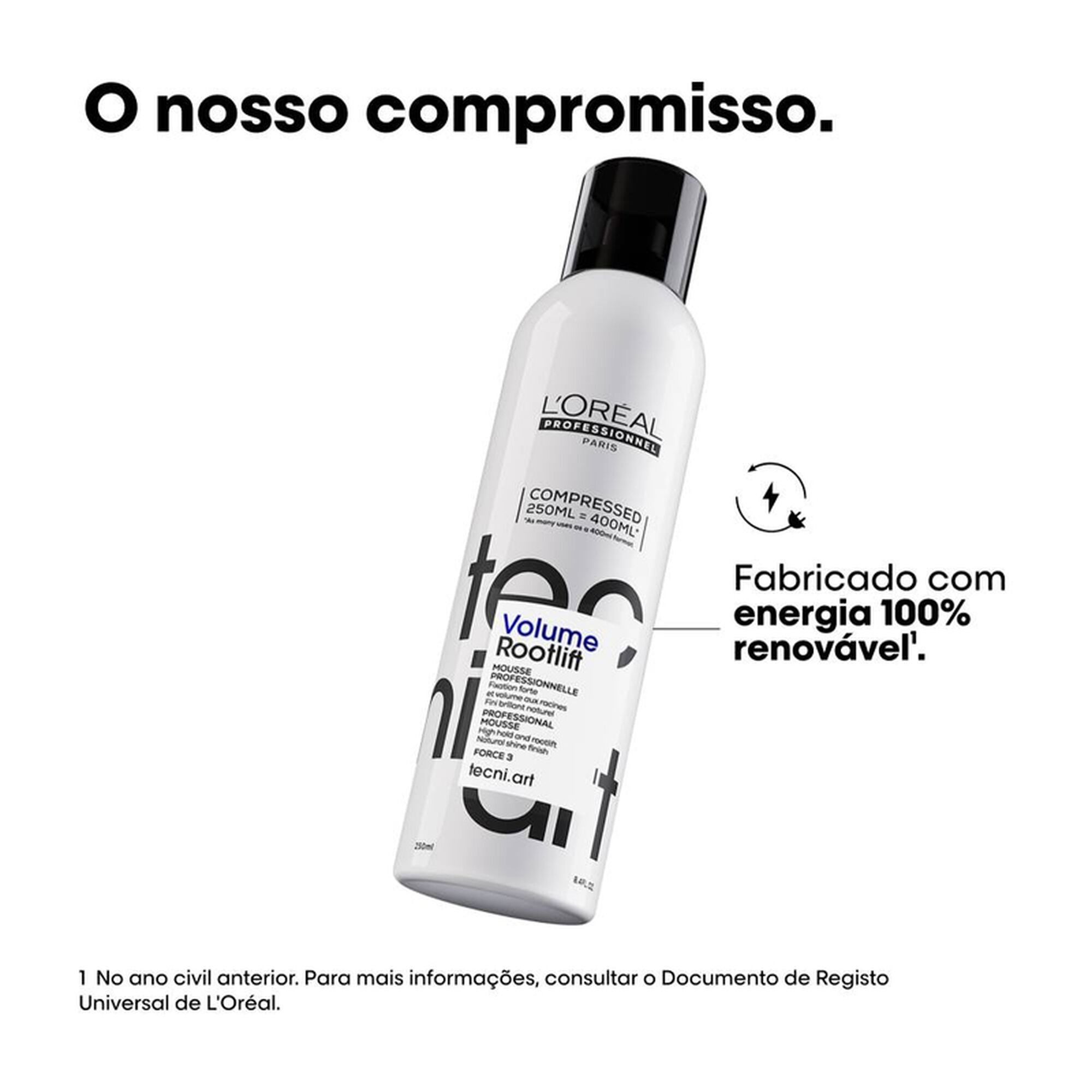 Tecni Art Volume Lift Spray-Mousse Force 3