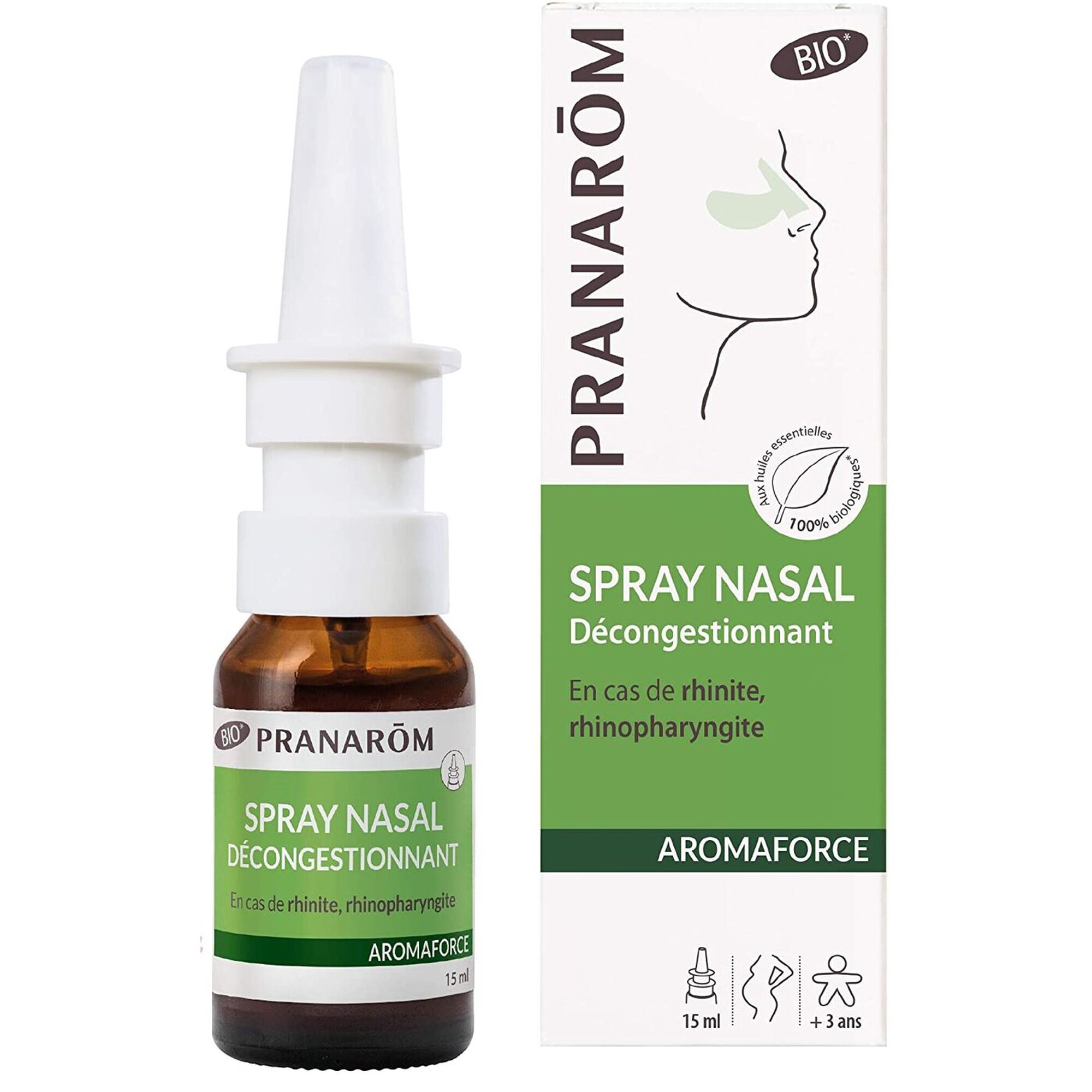Spray Nasal Descongestionante Aromaforce