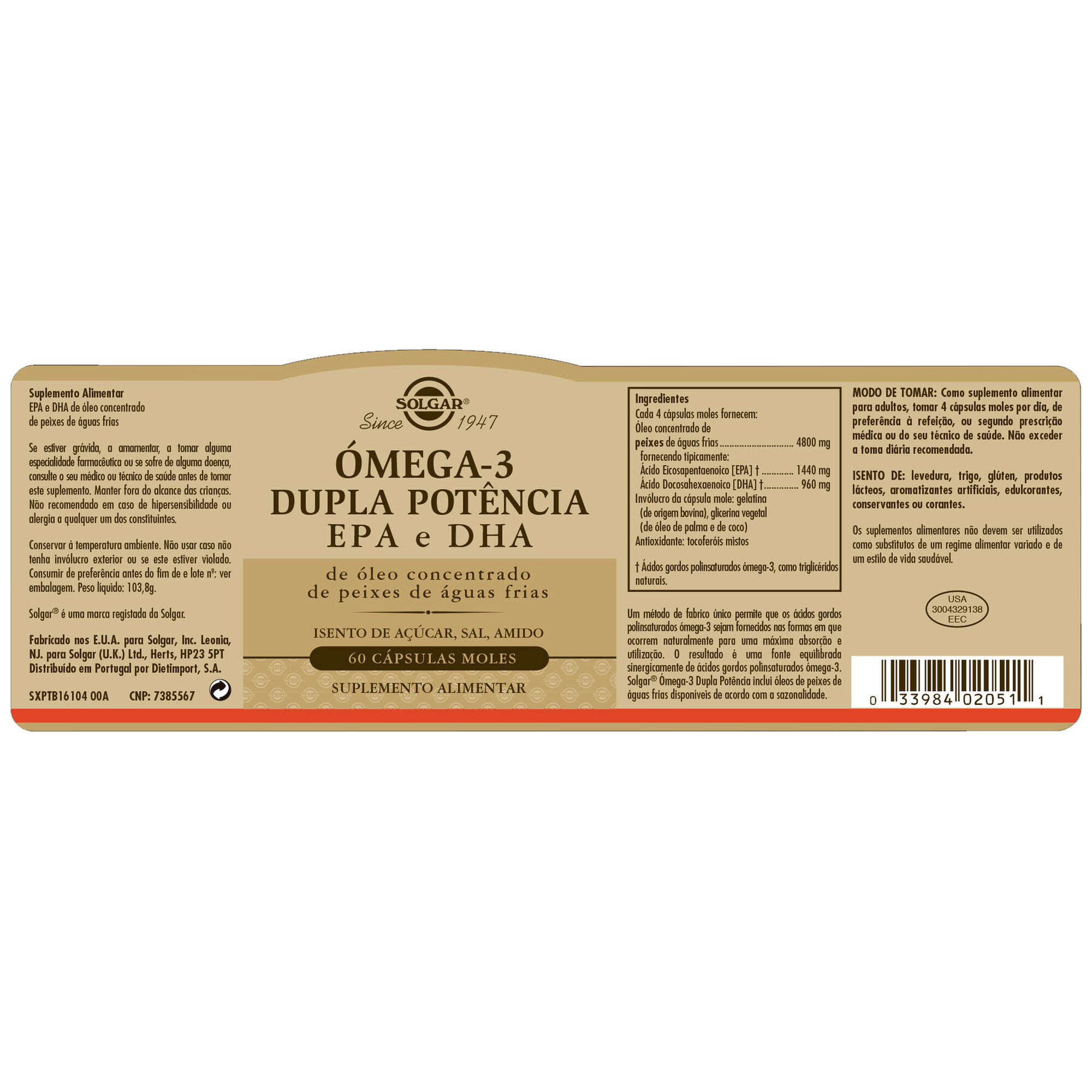 Cápsulas Ómega 3 700