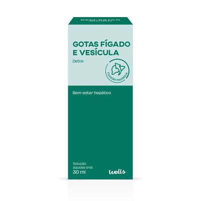Gotas Bem-Estar Hepático Detox