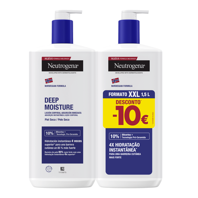 Pack Loção Corpo Hidratação Pele Seca Wells Image 1