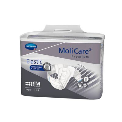 Fralda Molicare Elastic 10 Gotas M Fralda Molicare Elastic 10 Gotas M