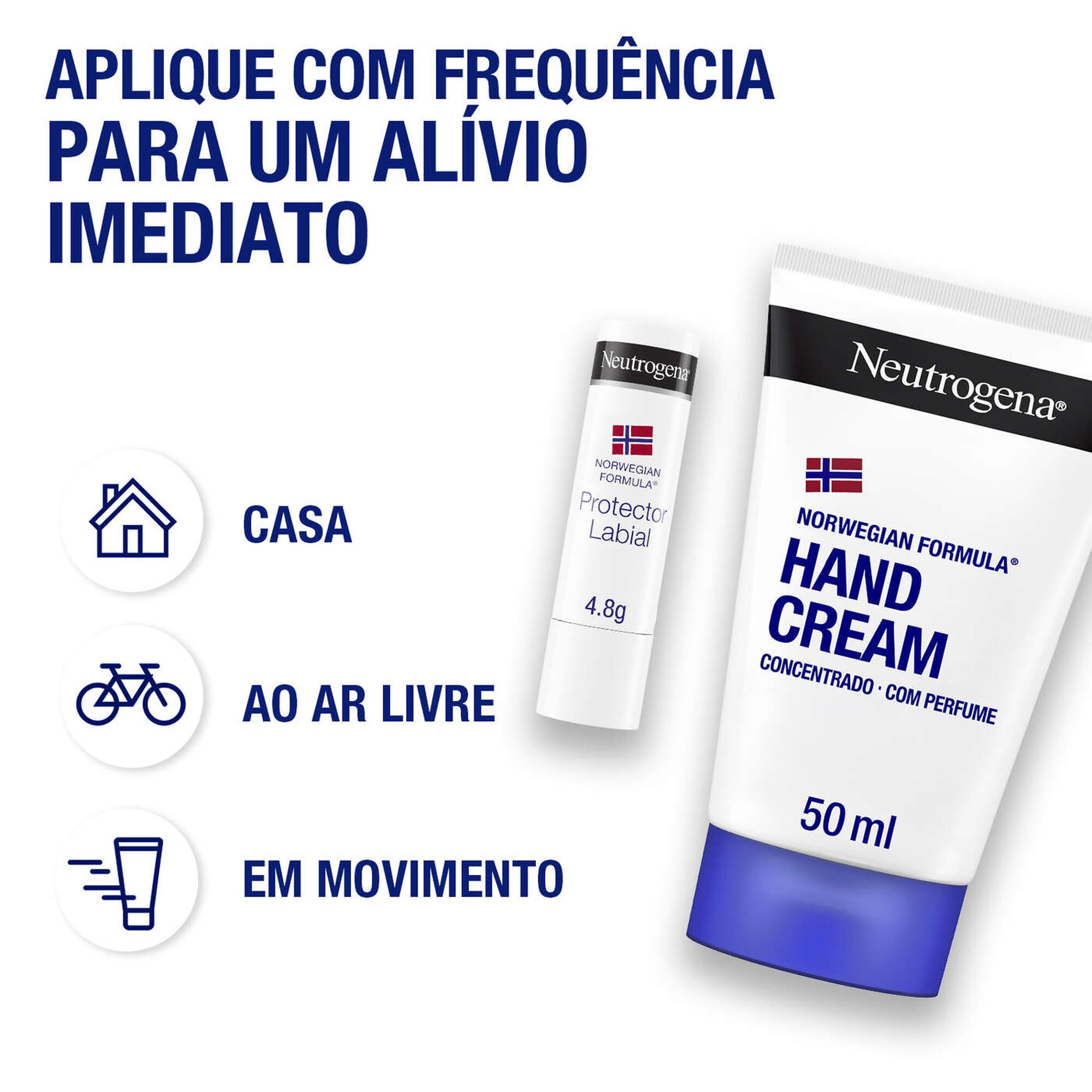 Pack Creme Mãos Hidratante+Stick Labial
