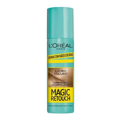 Magic Retouch Retoca Raíces Spray Instantâneo Louro Escuro 100 ml Wells Image 1